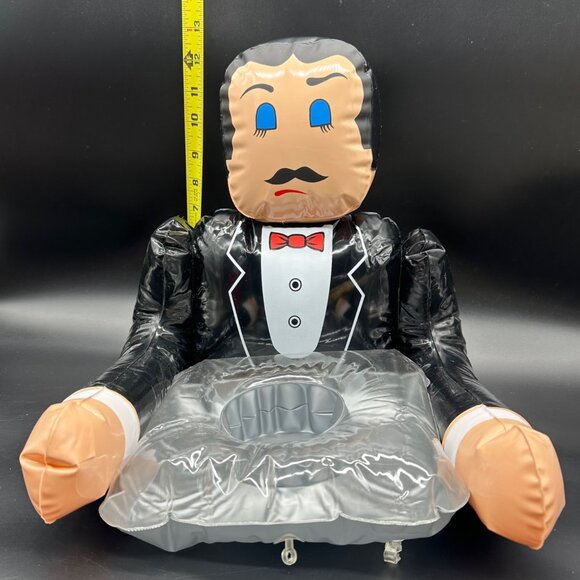 Vintage Unsinkable Drinkable Butler Pool Float Inflatable Drink Holder 1970s Kit - Picture 4 of 11